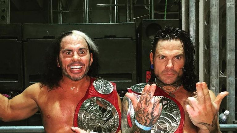 Matt and Jeff Hardy