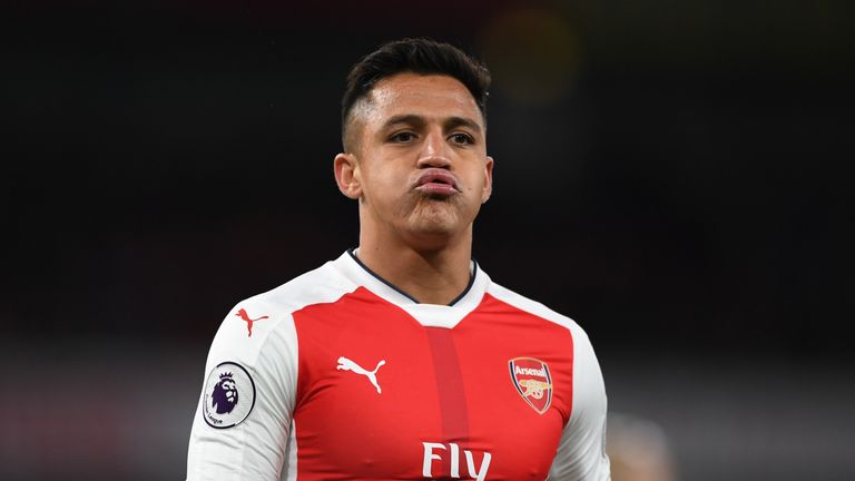 Alexis Sanchez only has a year left on his Arsenal deal