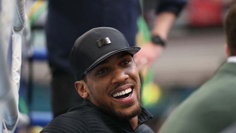 Joshua says Fury's recent tweets were 'disrespectful'