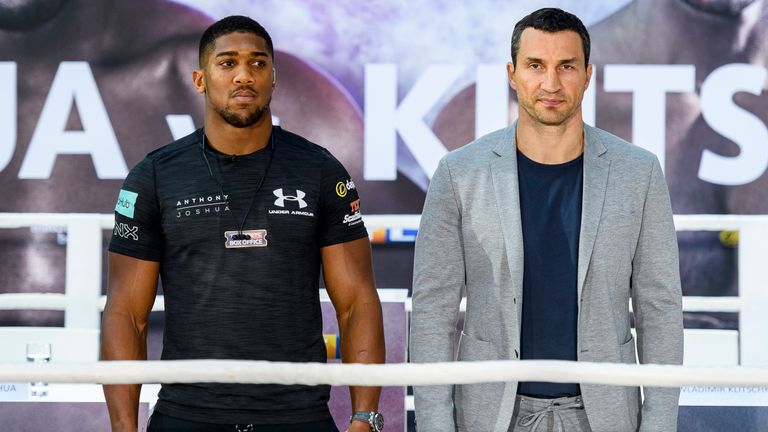 Anthony Joshua's unbeaten record and IBF title is at stake when he faces Wladimir Klitschko on April 29, live on Sky Sports Box Office