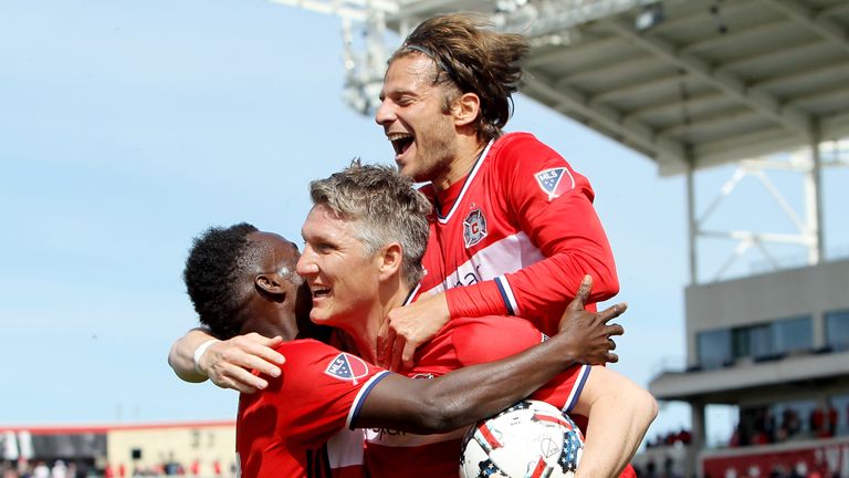 Accam went from Ledbury Town to teaming up with Bastian Schweinsteiger