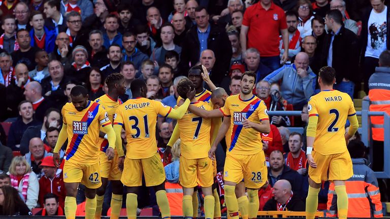 Crystal Palace are one side who could shift places