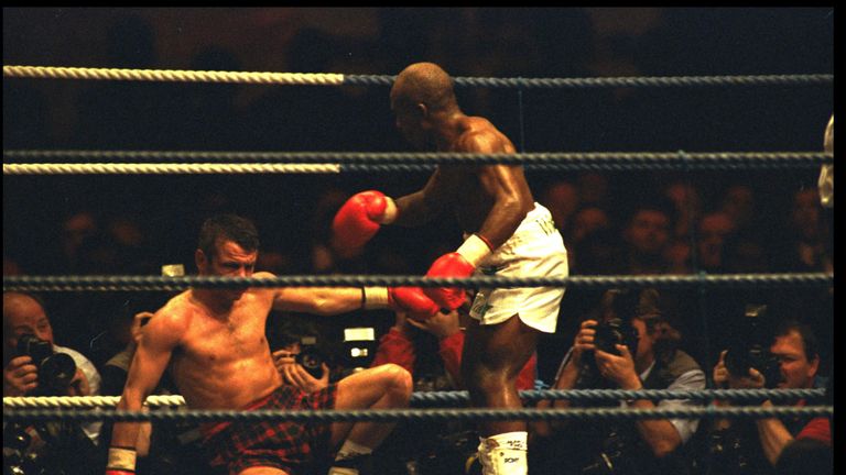 Pat Clinton lost his WBO title to Baby Jakob Matlata