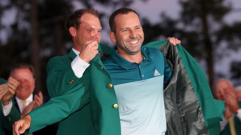 Sergio Garcia won the Masters in his 74 appearance in a major