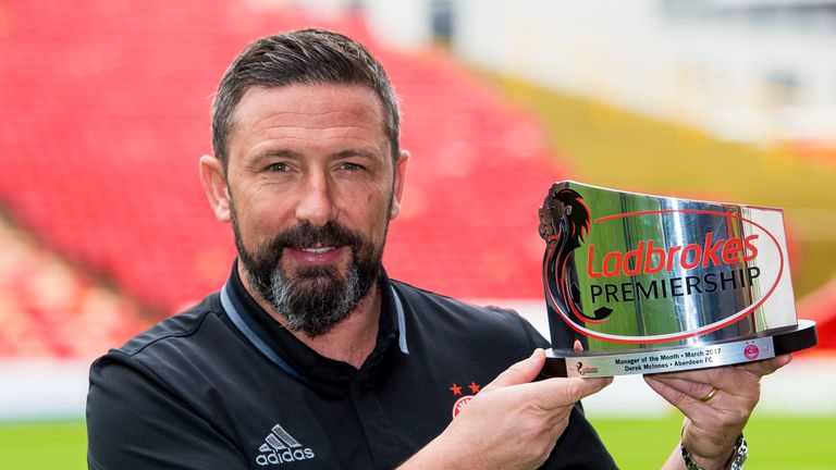 McInnes guided Aberdeen to second place in the Scottish Premiership last term