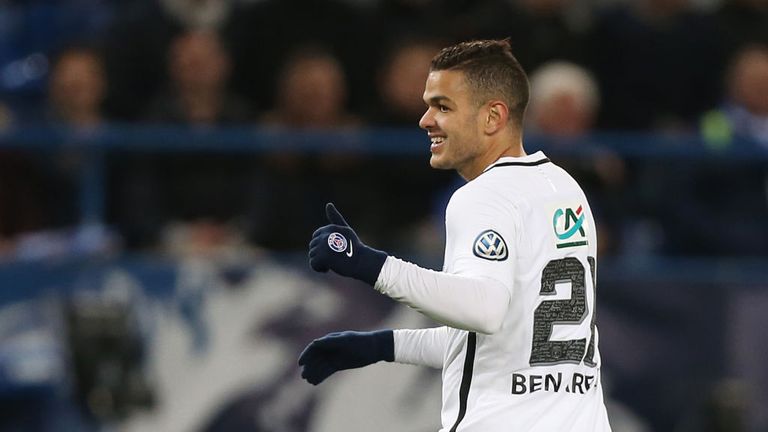 Hatem Ben Arfa is out of contract in the summer