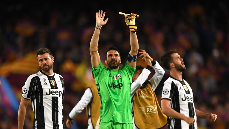 Gianluigi Buffon is looking to win the Champions League for the first time