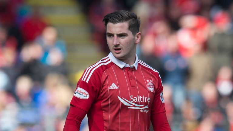 Kenny McLean will hope to impress for Aberdeen against Celtic