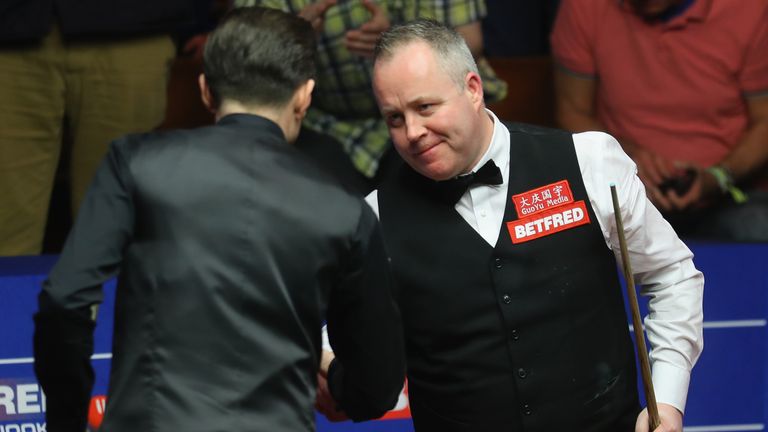 John Higgins (right) says Selby is 'without doubt' among snooker's greatest