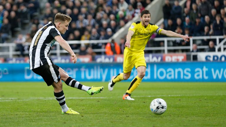 Newcastle made the most of their set-pieces last term