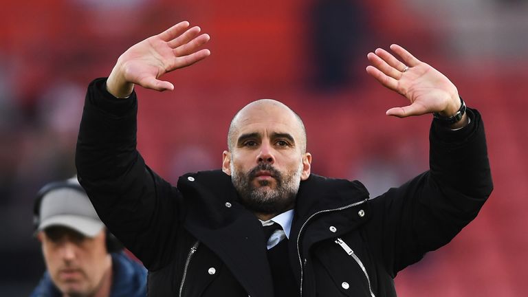 Pep Guardiola's first year at Man City was a difficult one