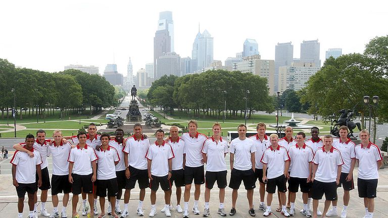 The Manchester United squad of 2002 followed in Rocky's footsteps