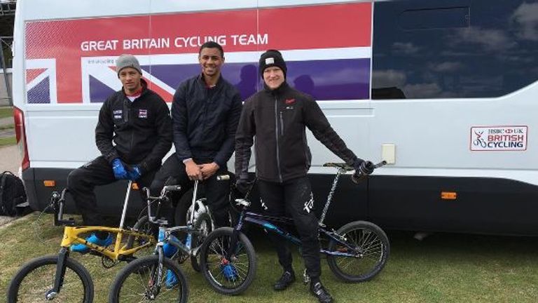 Quillan is training in Papendal and Zolder with his GB team-mates (Instagram @quillan96)