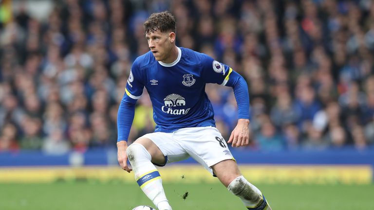 Ross Barkley has scored five goals in all competitions for Everton this season