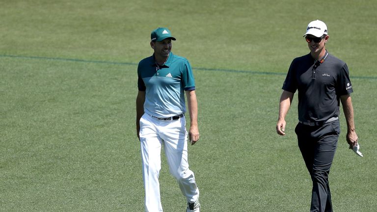 Garcia held off Justin Rose in a thrilling final-day duel