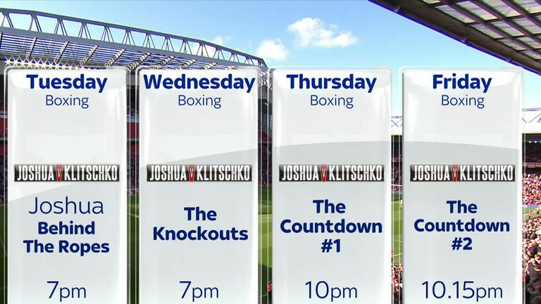 The four shows coming your way from Tuesday