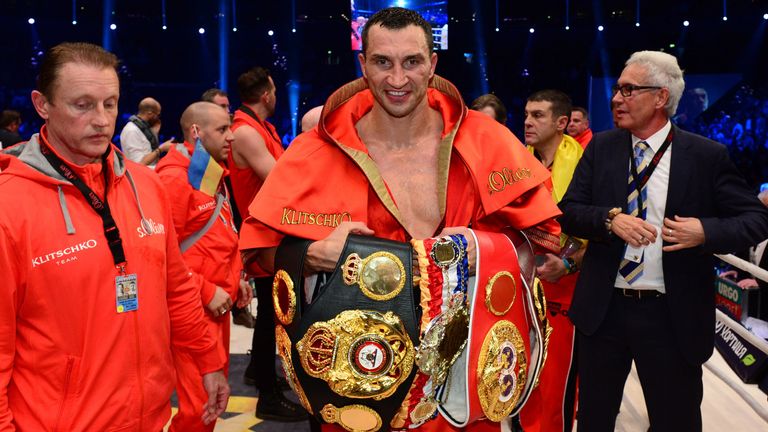 Klitschko is hoping to claim Joshua's IBF belt and the vacant WBA title