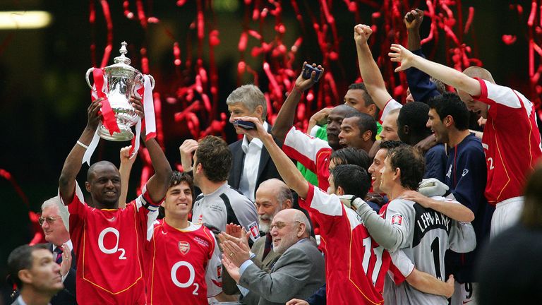 Arsenal won the FA Cup against Manchester United