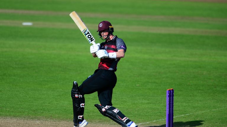 Adam Hose scored a maiden List A century in Somerset's win over Gloucestershire