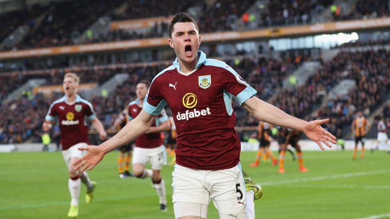 Michael Keane joined Burnley from United