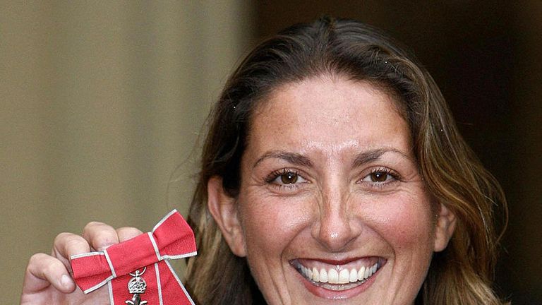 Caffari was awarded an MBE after sailing non-stop around the world against the prevailing winds and currents