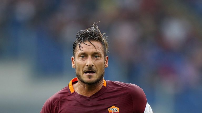 Francesco Totti will bid farewell to Roma this weekend
