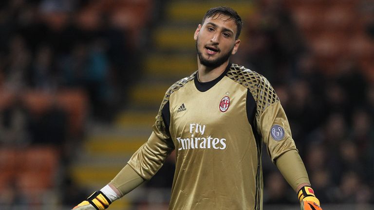 Donnarumma's agent Mino Raiola held talks with Milan officials on Thursday but did not reach an agreement 