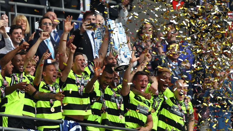 Huddersfield Town are Premier League newcomers after their play-off triumph