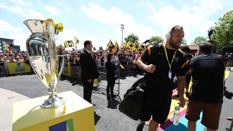 The back-row forward was part of the Wasps side that lost to Exeter in the Premiership final last year