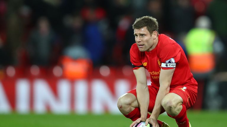 Milner spent the majority of last season filling in at left-back