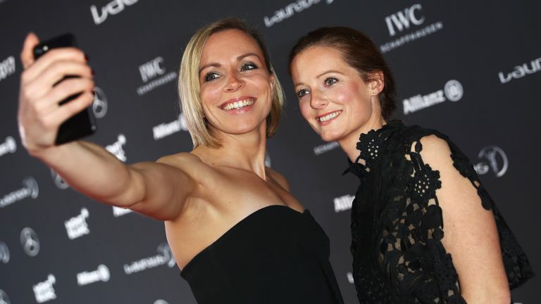Kate and Helen Richardson-Walsh will discuss LGBT inclusion in sport at the Rainbow Laces Summit on Monday