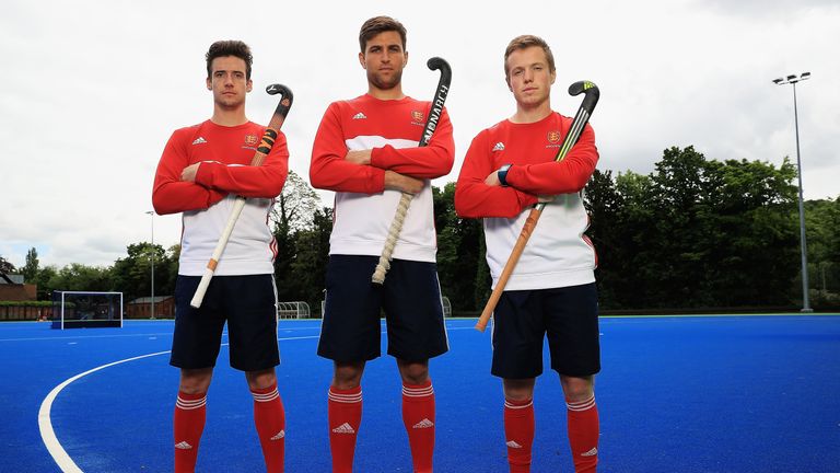 Phil Roper, George Pinner and Ian Sloane will lead the Great Britain and England men's hockey team