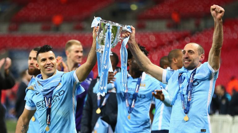 Zabaleta has also won two League Cups and the FA Cup at City