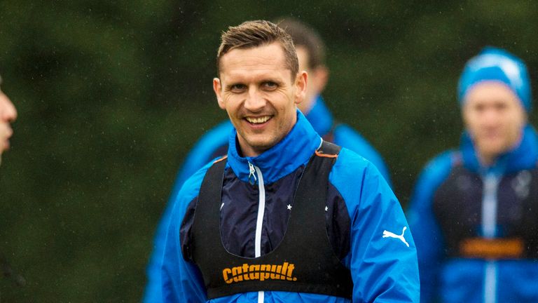 Peter Lovenkrands has returned to Rangers in a coaching role