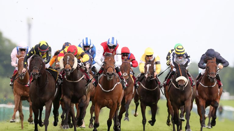 Action from Haydock Park