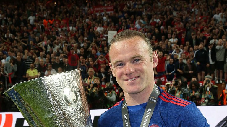 Wayne Rooney is set to leave having won the Europa League last season