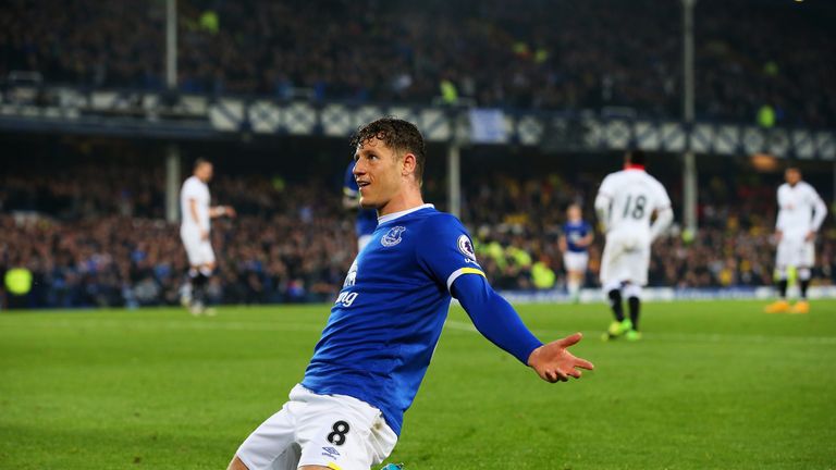 Tottenham are interested in signing Ross Barkley from Everton