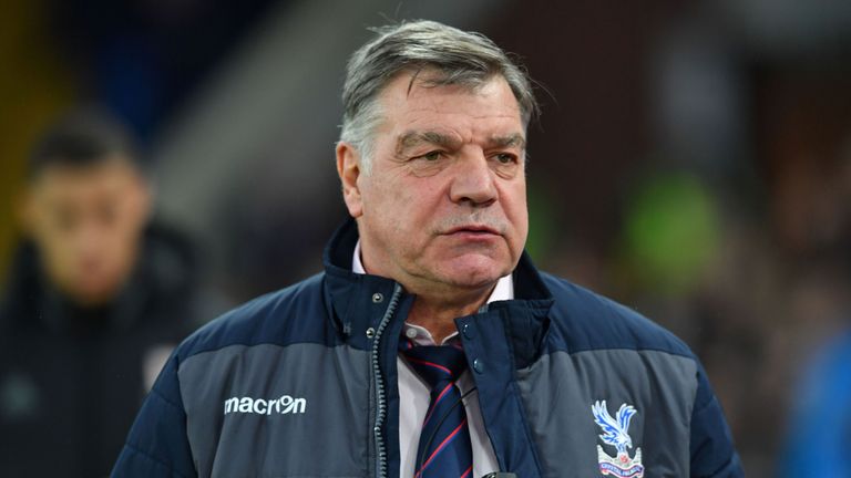 Sam Allardyce kept Crystal Palace up but has since departed 