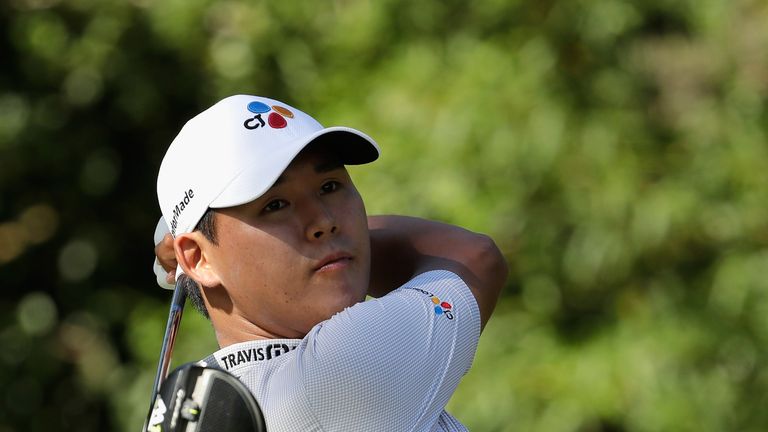 Si Woo Kim's flawless performance on Sunday won praise from Poulter
