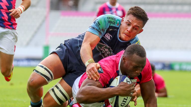 Northampton will face Stade Francais next Friday, live on Sky Sports, after the Challenge Cup winners beat Cardiff Blues