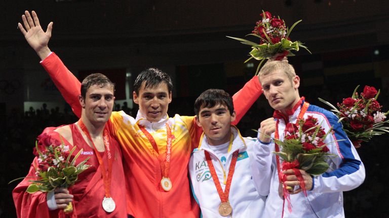 Tony Jeffries was one of three medal winners at the 2008 games and is now out in Los Angeles