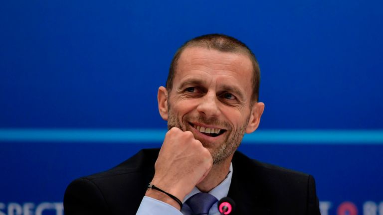 UEFA president Aleksander Ceferin is keen for the 2030 World Cup to be held in Europe