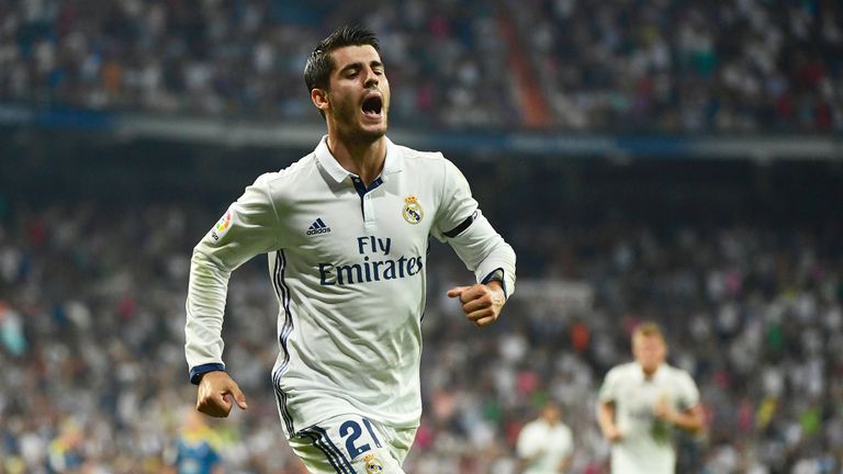 Alvaro Morata did not get the playing time he would have wished last season at Real Madrid