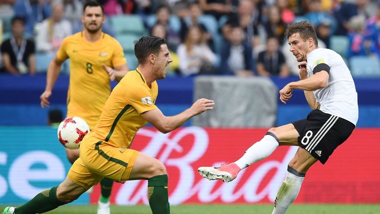 Goretzka shoots against Australia