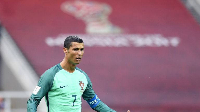 Cristiano Ronaldo has again impressed for Portugal but his club future remains unclear