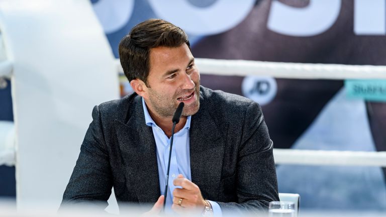 Eddie Hearn wants Brook to return at super-welterweight following the defeat to Errol Spence Jr