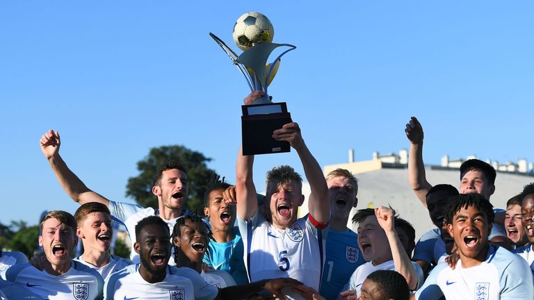 England have won the Toulon Tournament in the last two years