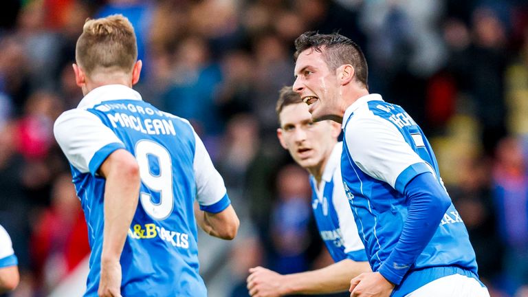 Joe Shaughnessy equalised shortly after the half-hour mark