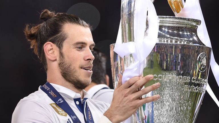 Gareth Bale has won his third Champions League medal in four years