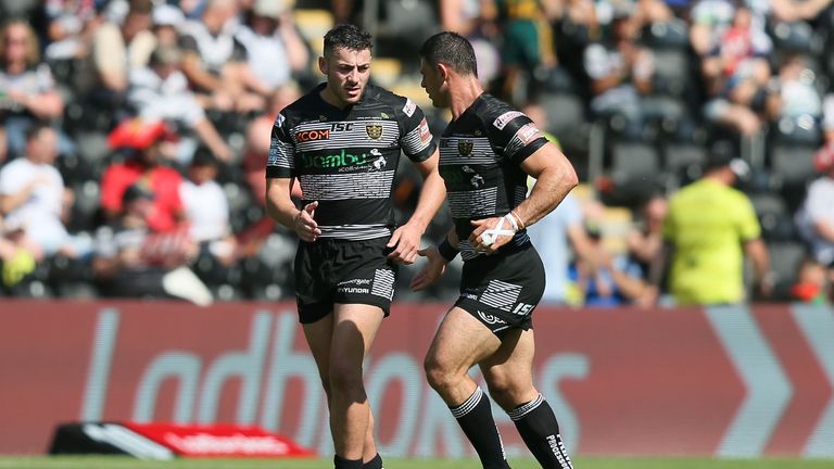Jake Connor is congratulated after kicking a goal